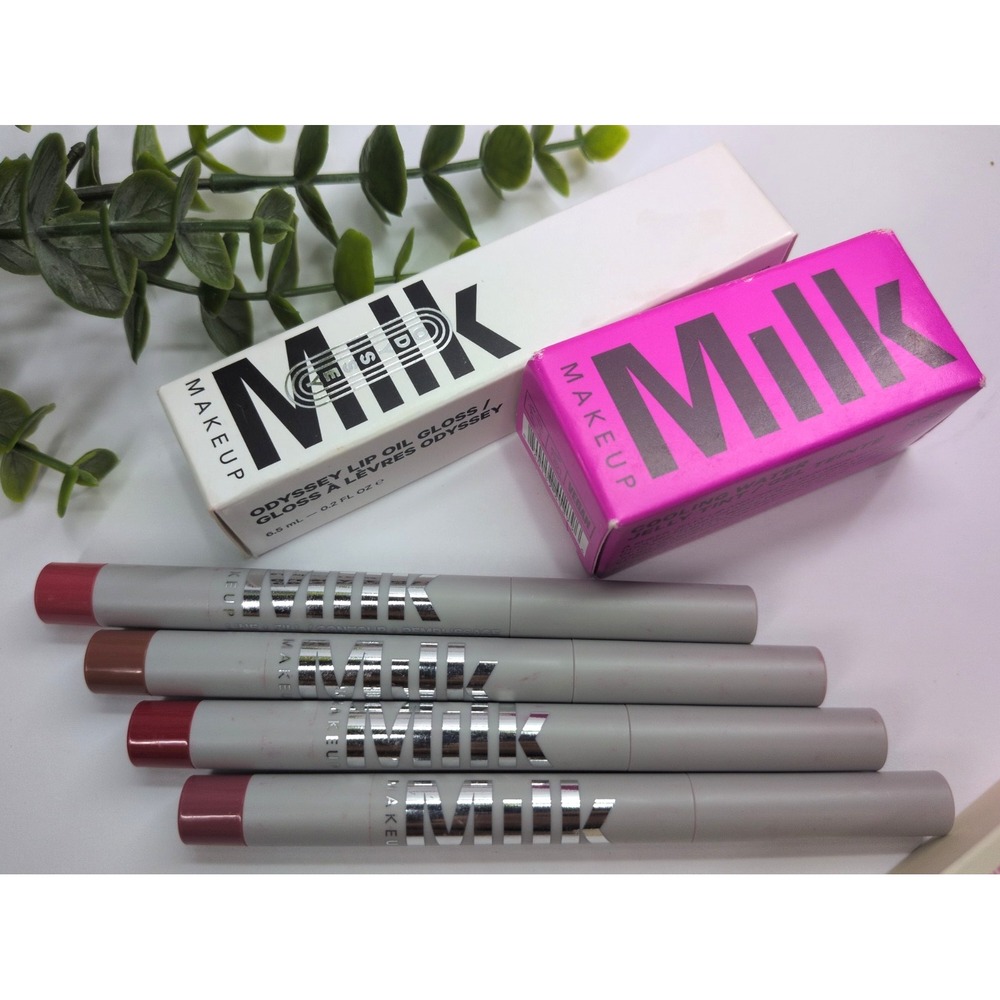 NEW LOT6🩷Milk Makeup Lip Oil Gloss Cooling Water Jelly Tint Line+Fill Contour